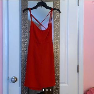 Red bodycon dress from Tobi (never worn)